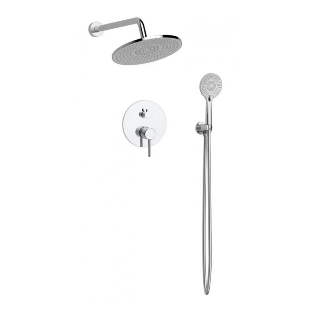 σετ εντοιχισμου dc chrome