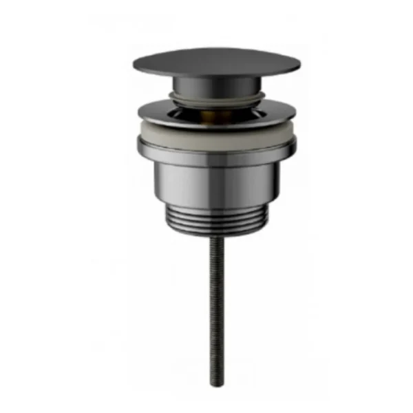 Βαλβίδα Νιπτήρος κλικ-κλακ V-Waste Black Mat