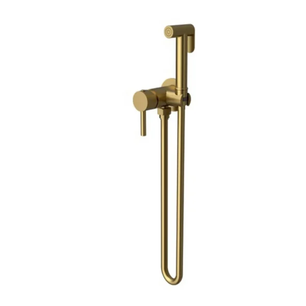 Μπαταρία Εντοιχισμού Μπιντέ Venis DC Brushed Gold (Κρύο Νερό)