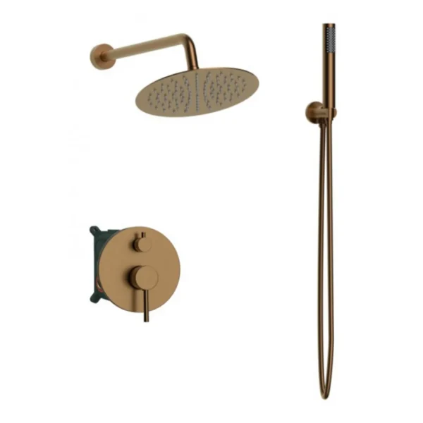 Σύστημα Εντοιχισμού σετ Venis DC Brushed Copper