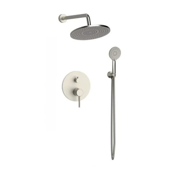 Σύστημα Εντοιχισμού σετ Venis DC Brushed Nickel